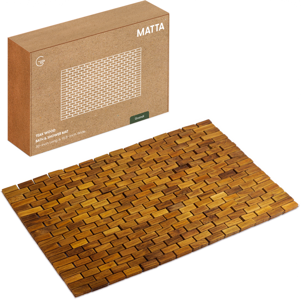 Teak Bath & Shower Mat