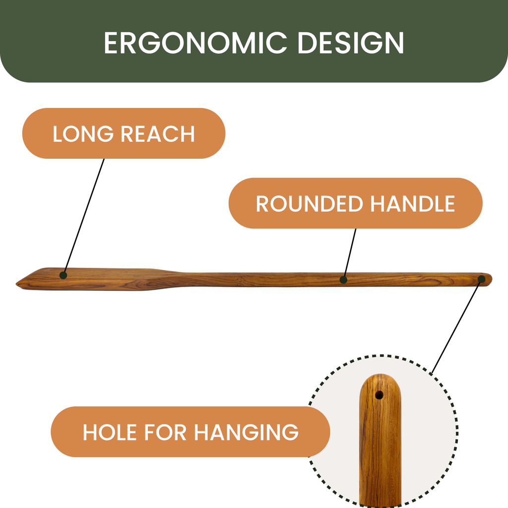 36″ Teak Paddle for Crawfish & Seafood Boil