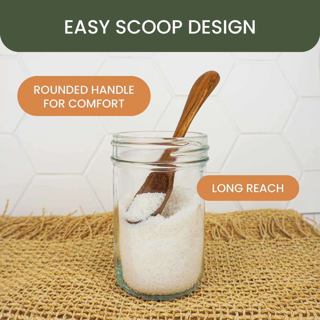 Teak Wood Tea Spoons (Set of 6)