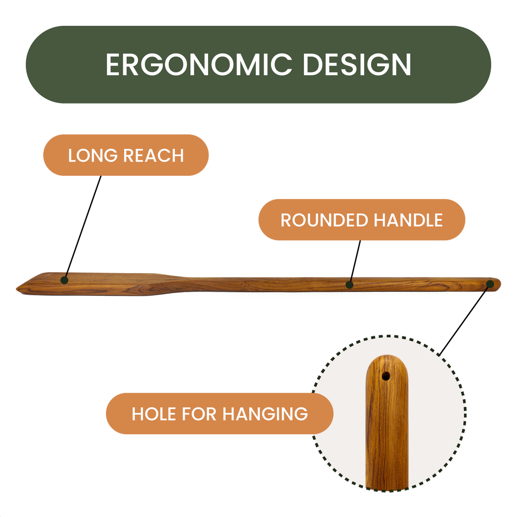 36″ Teak Paddle for Crawfish & Seafood Boil