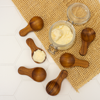 Teak Wood Spice Spoons (Set of 6)
