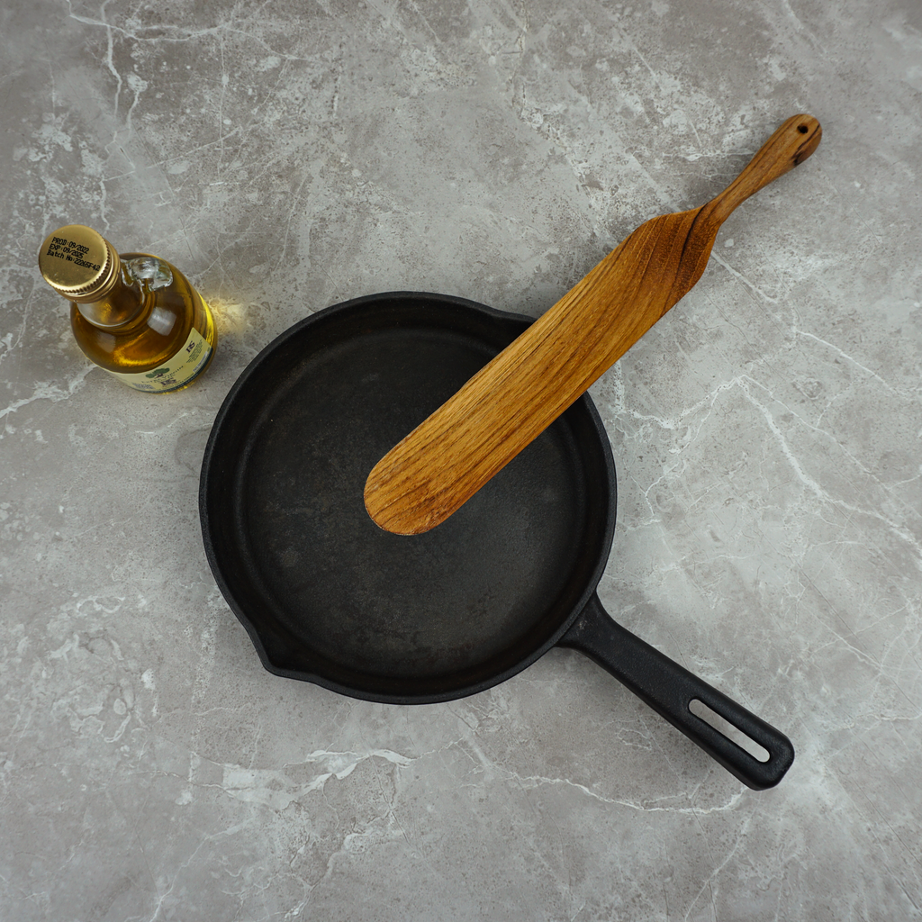 11″ Teak Spurtle for Sourdough Starter